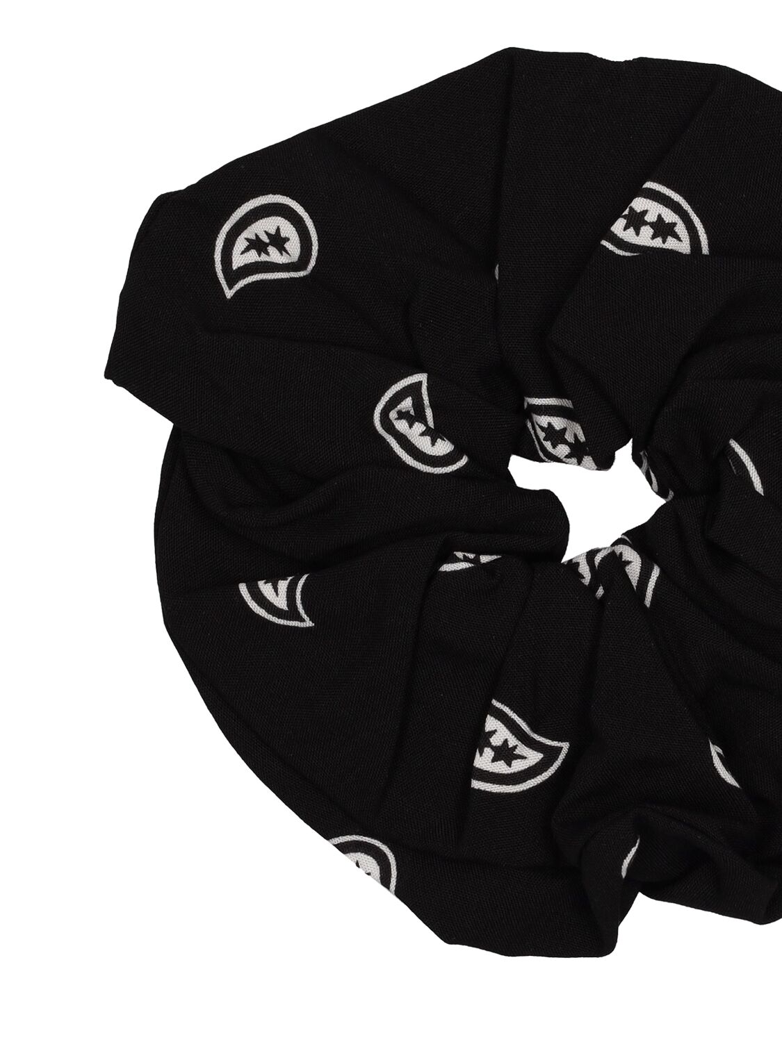 Shop Apc Chouchou Viscose Scrunchie In Black