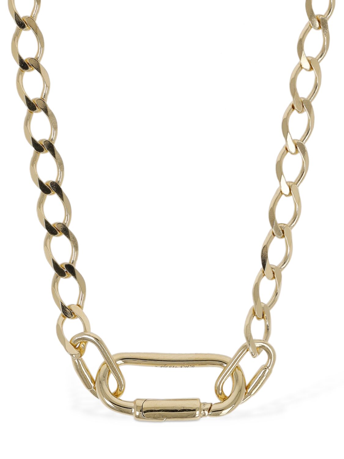 Shop Maria Black Nordhavn 40 Collar Necklace In Gold