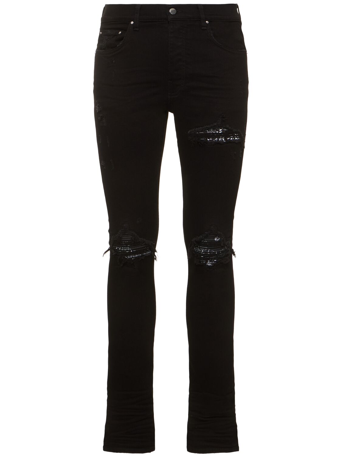 Amiri | Men 15cm Mx1 Bandana Tapered Denim Jeans Black 33