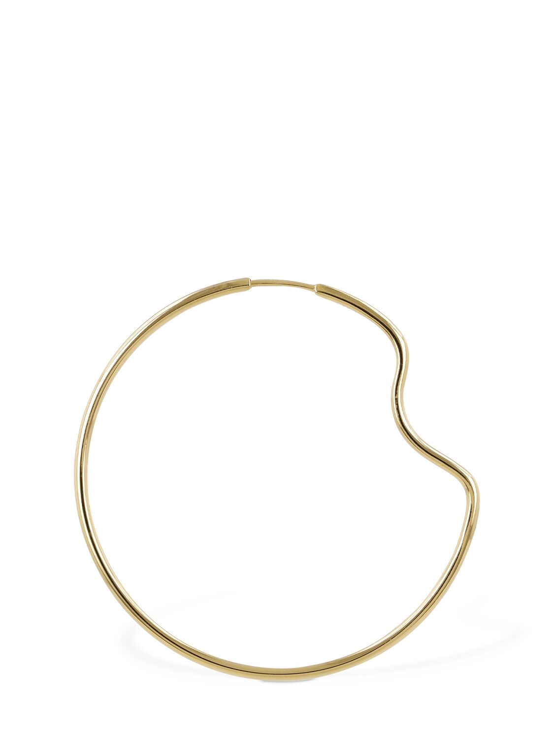 Maria Black Copenhagen 50 Mono Hoop Earring In Gold