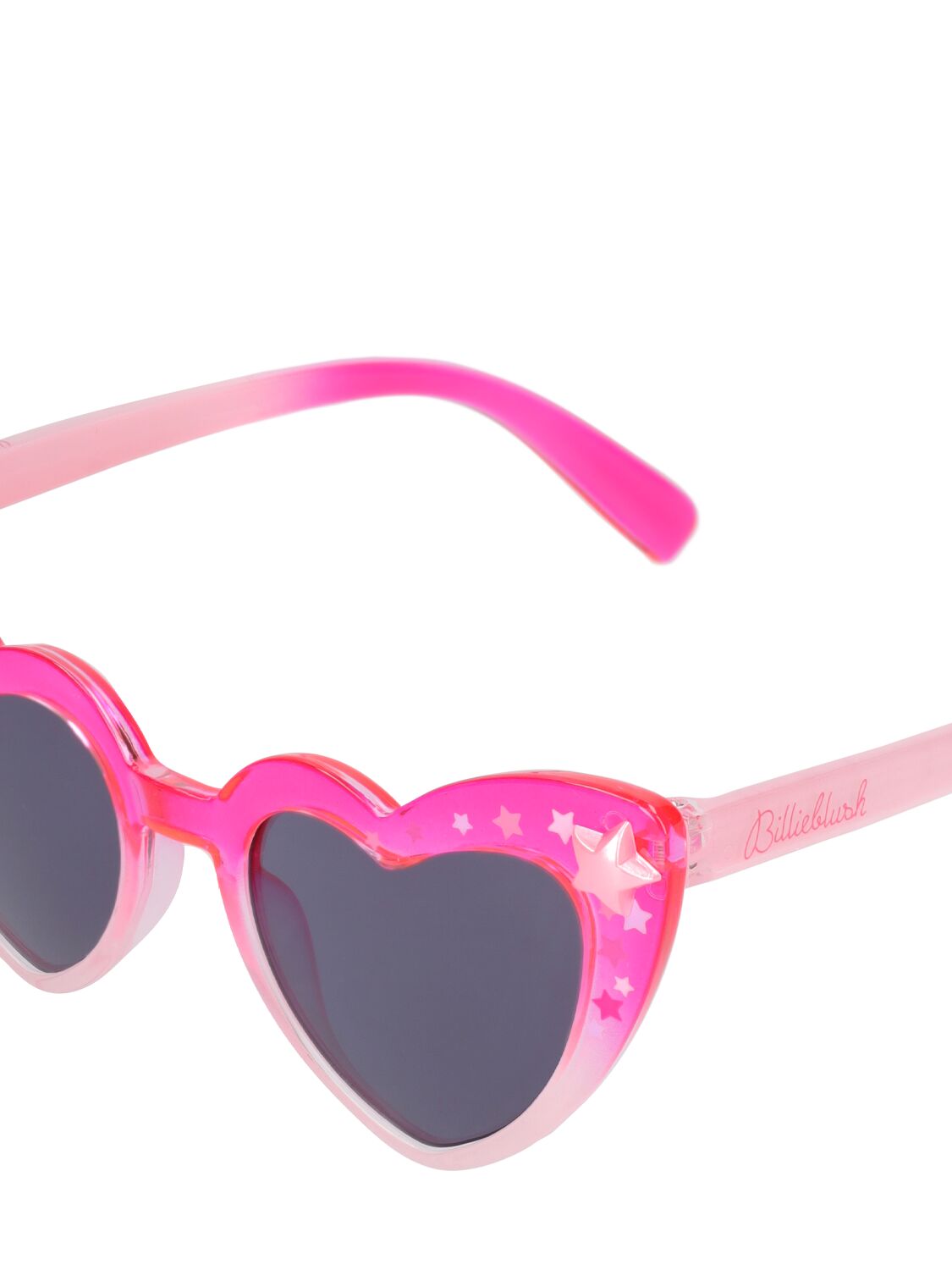 Shop Billieblush Heart Sunglasses In Fuchsia