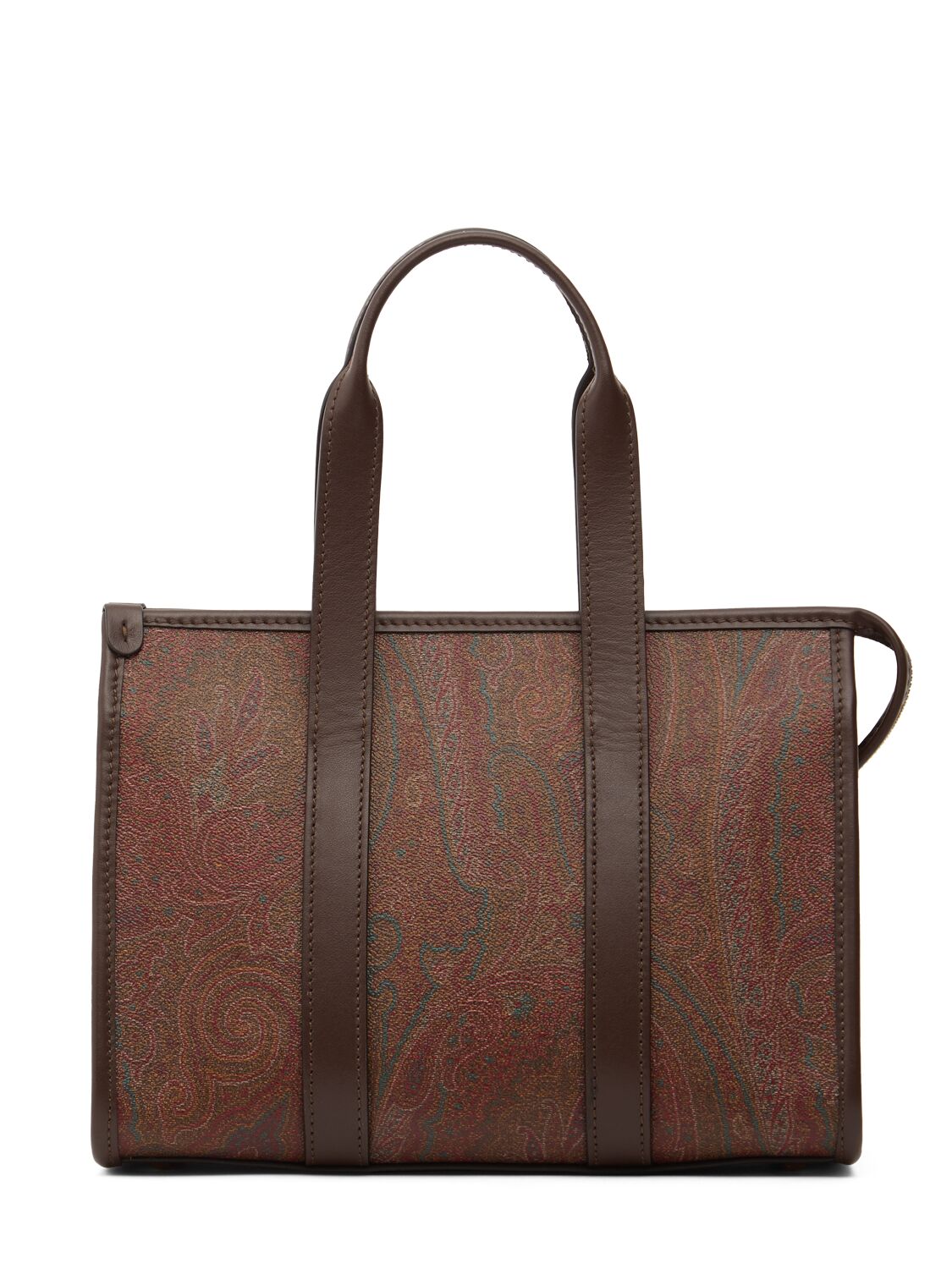 Etro Small Bauletto Arnica Top Handle Bag In Brown