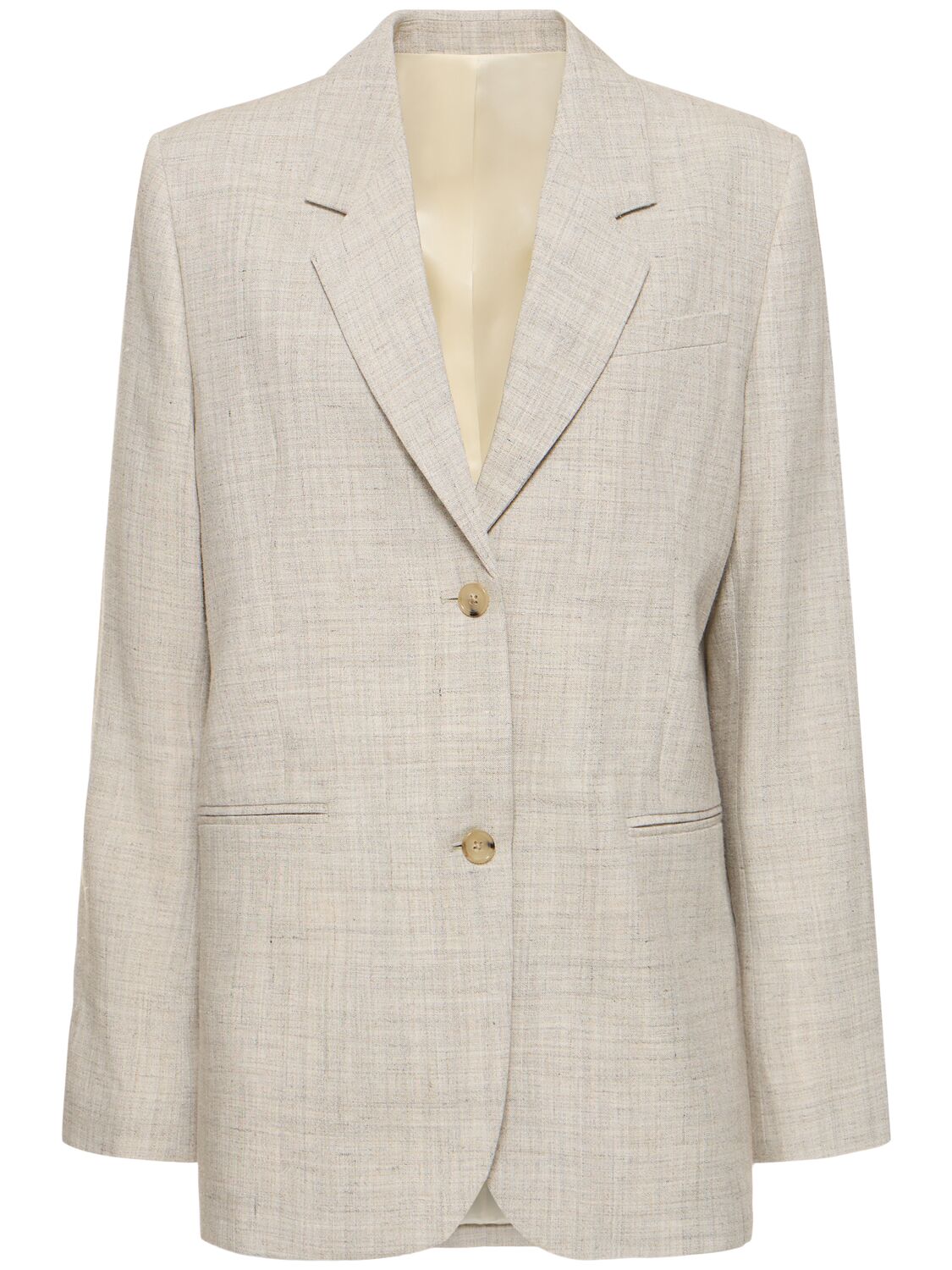 Image of Tailored Viscose Suit Jacket