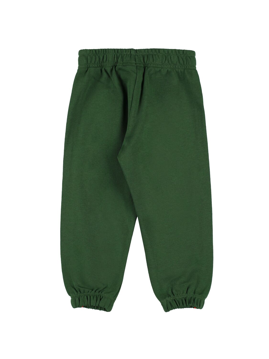 Shop Mini Rodini Cotton Sweatpants In Green