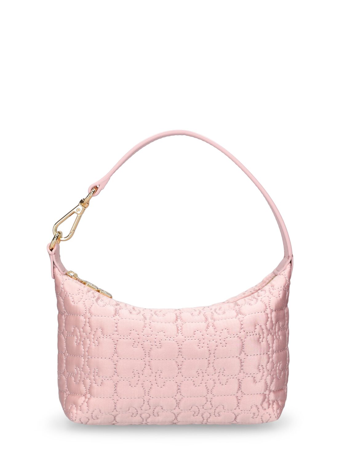 Image of Small Butterfly Satin Top Handle Bag
