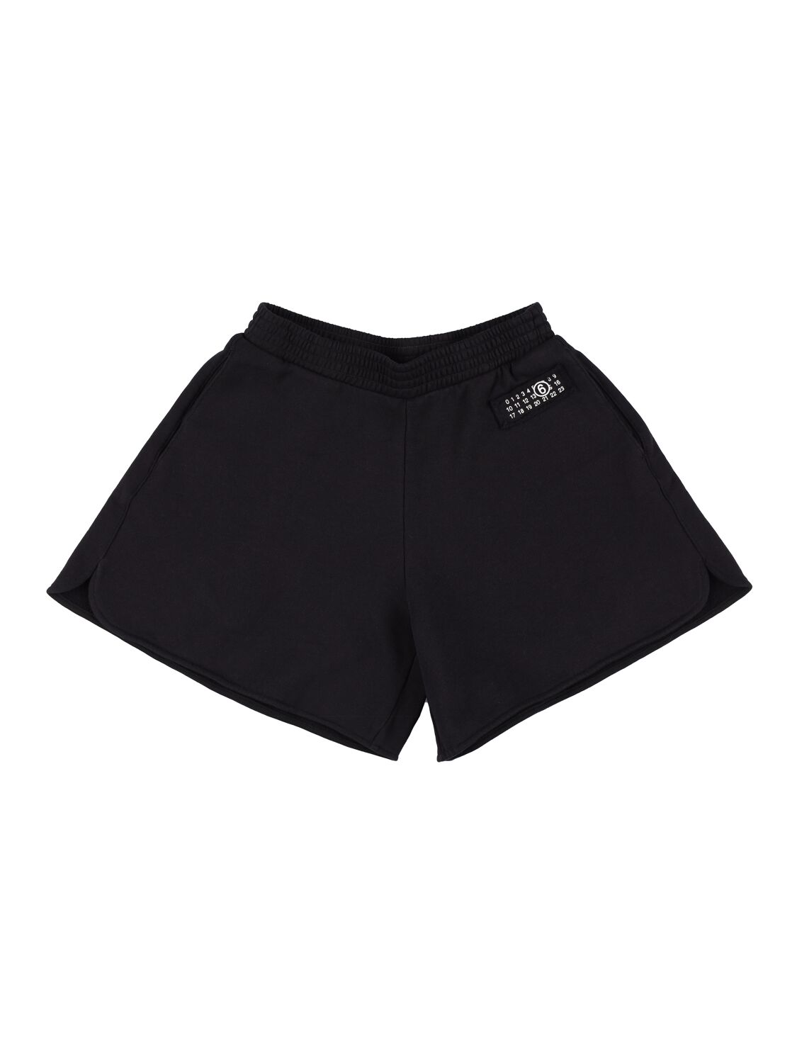Mm6 Maison Margiela Kids' Sweat Shorts In Black