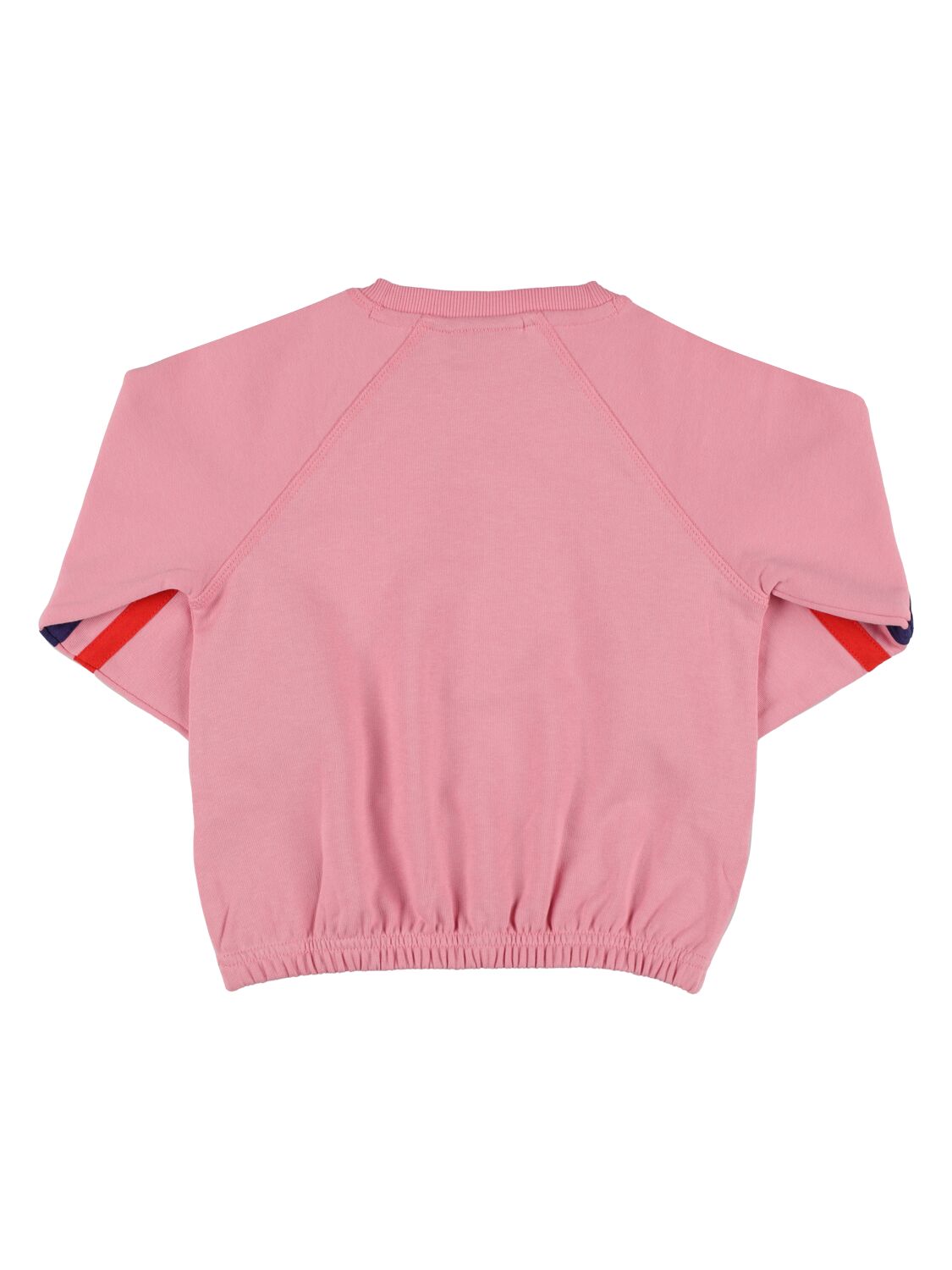 Shop Mini Rodini Printed Cotton Sweatshirt In Pink