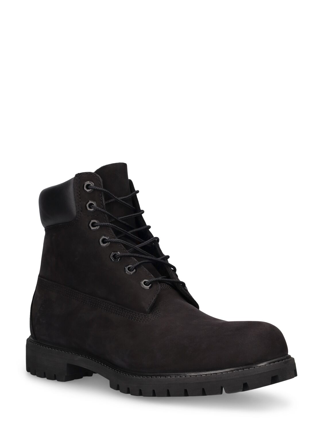 Shop Timberland 6 Inch Premium Waterproof Lace-up Boots In Black
