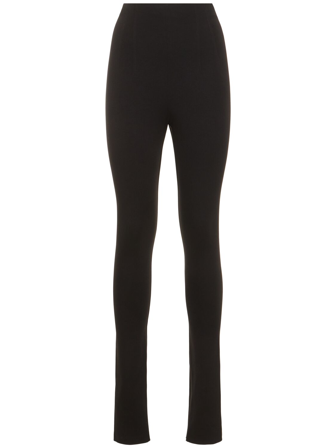 The Andamane Stephanie High Waist Jersey Leggings In Black