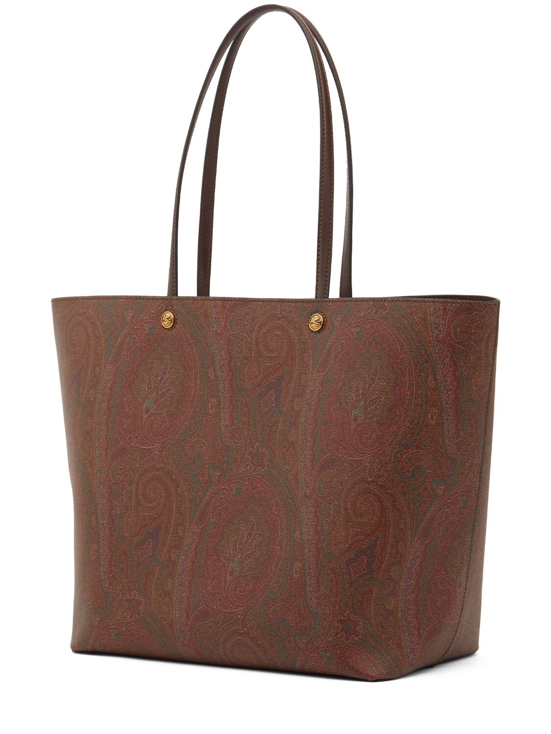 Shop Etro Xl Essential Arnica Shopping Bag In 棕色