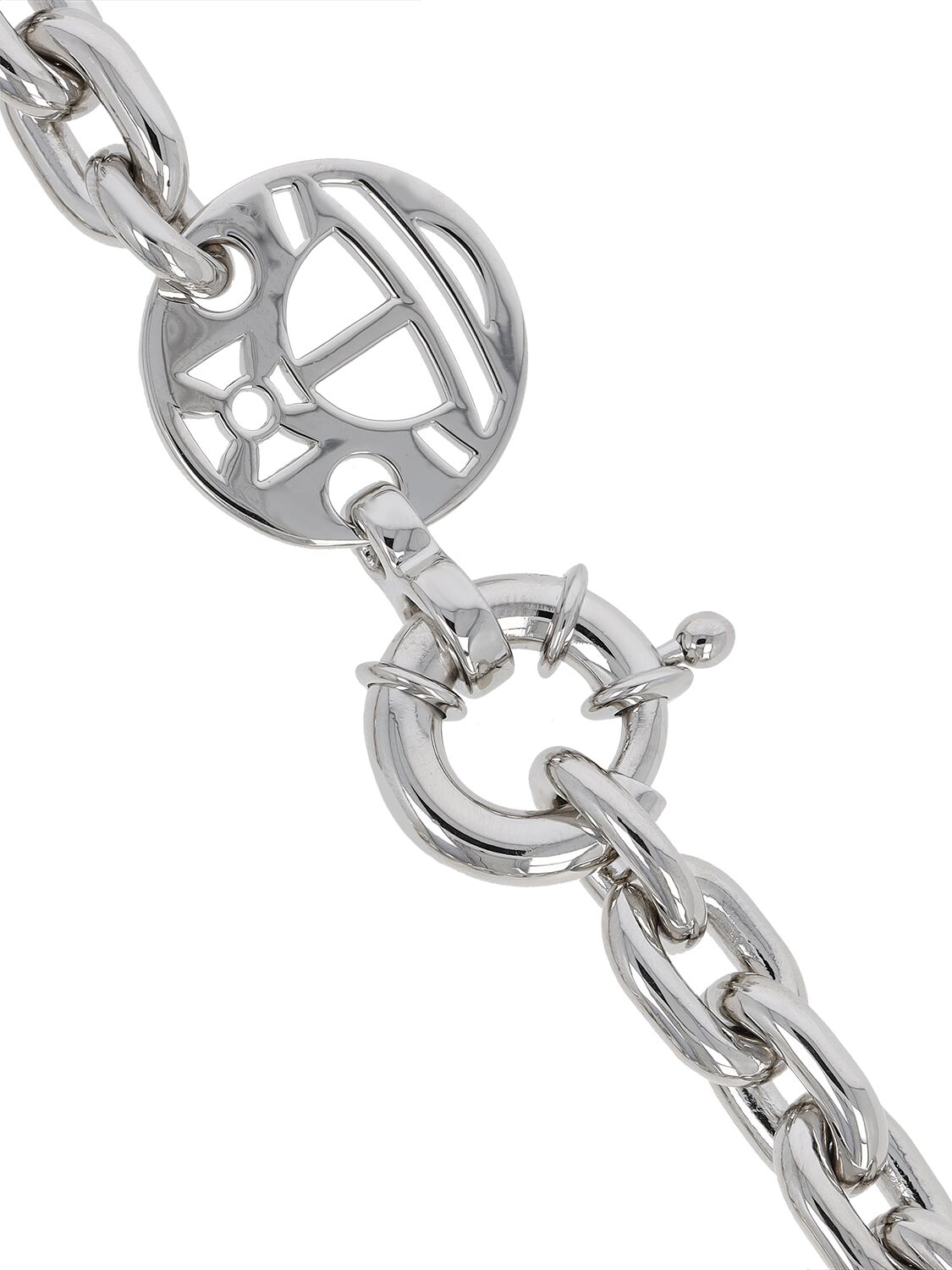 Shop Vivienne Westwood Duncan Collar Necklace In Silver