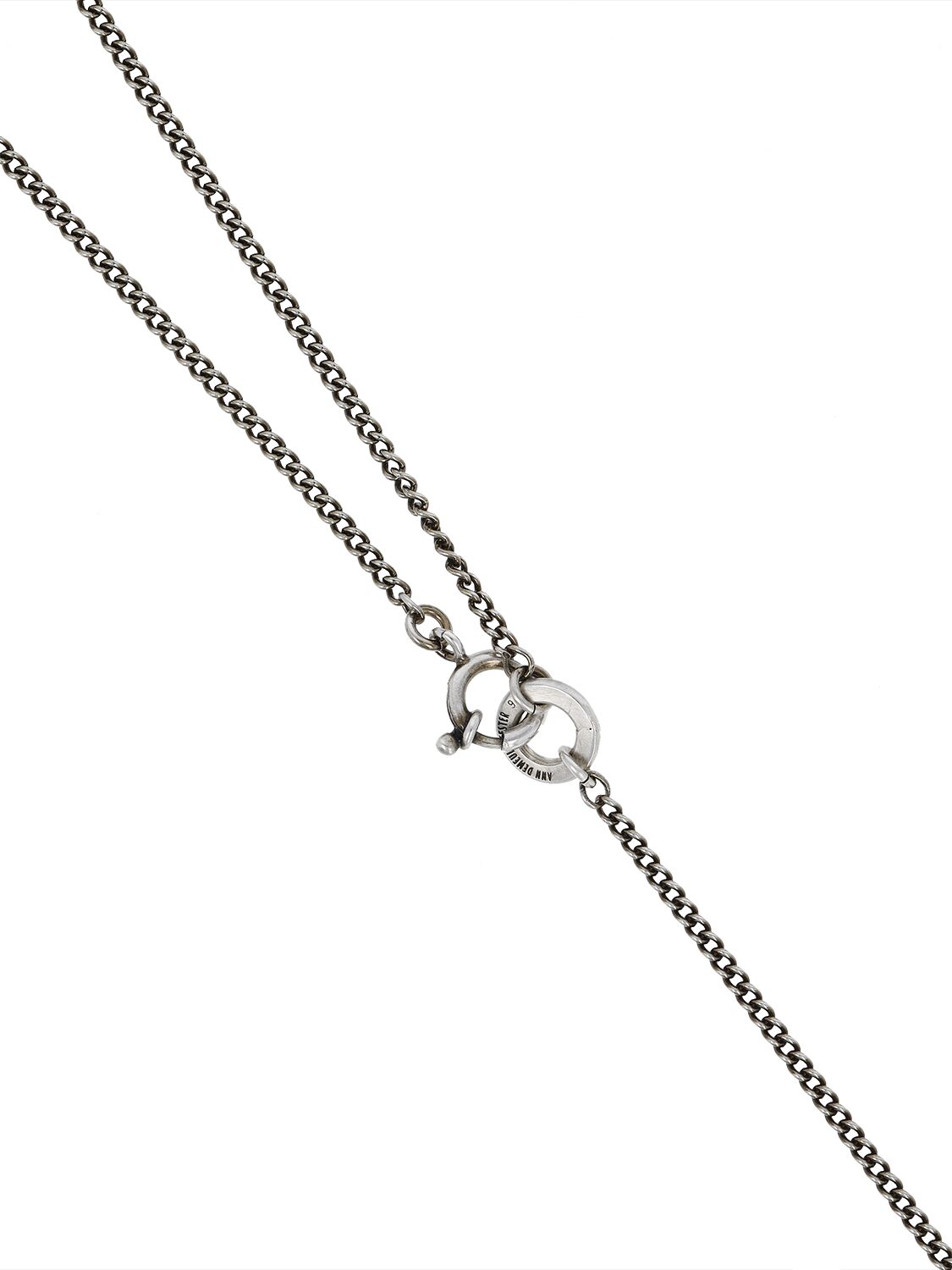 Shop Ann Demeulemeester Tinne Necklace In Silver