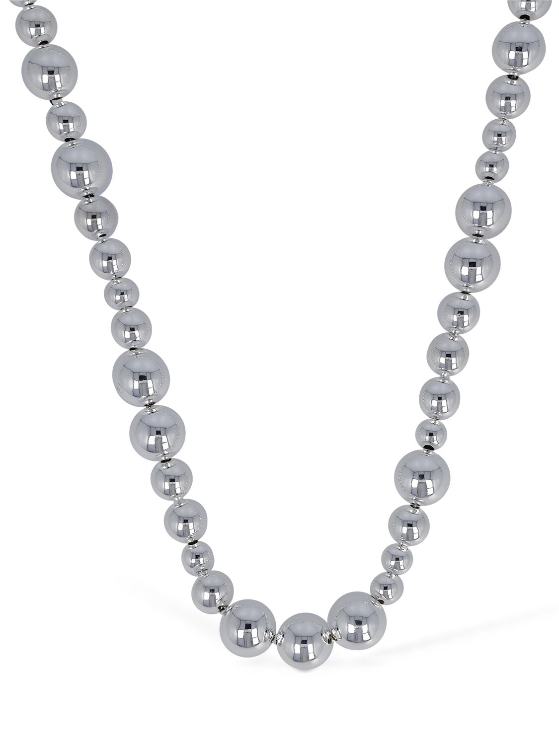 Lie Studio Elly Collar Necklace In Silver