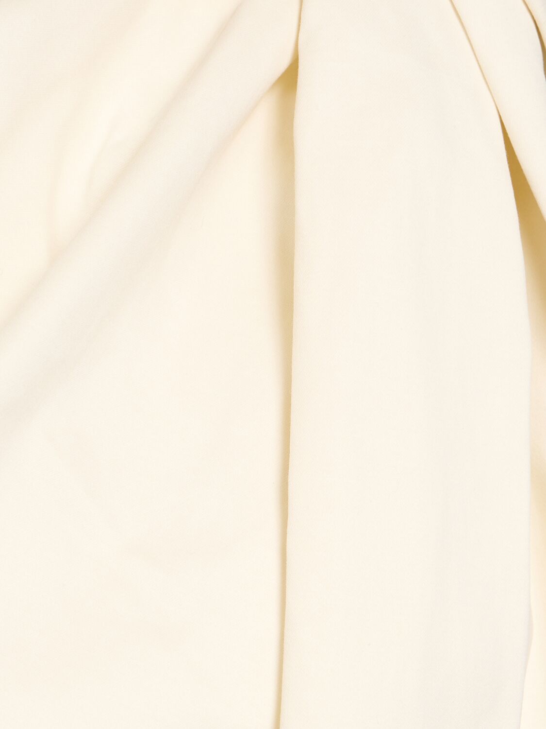 Shop Totême Shoulder-twist Cotton Linen Top In White