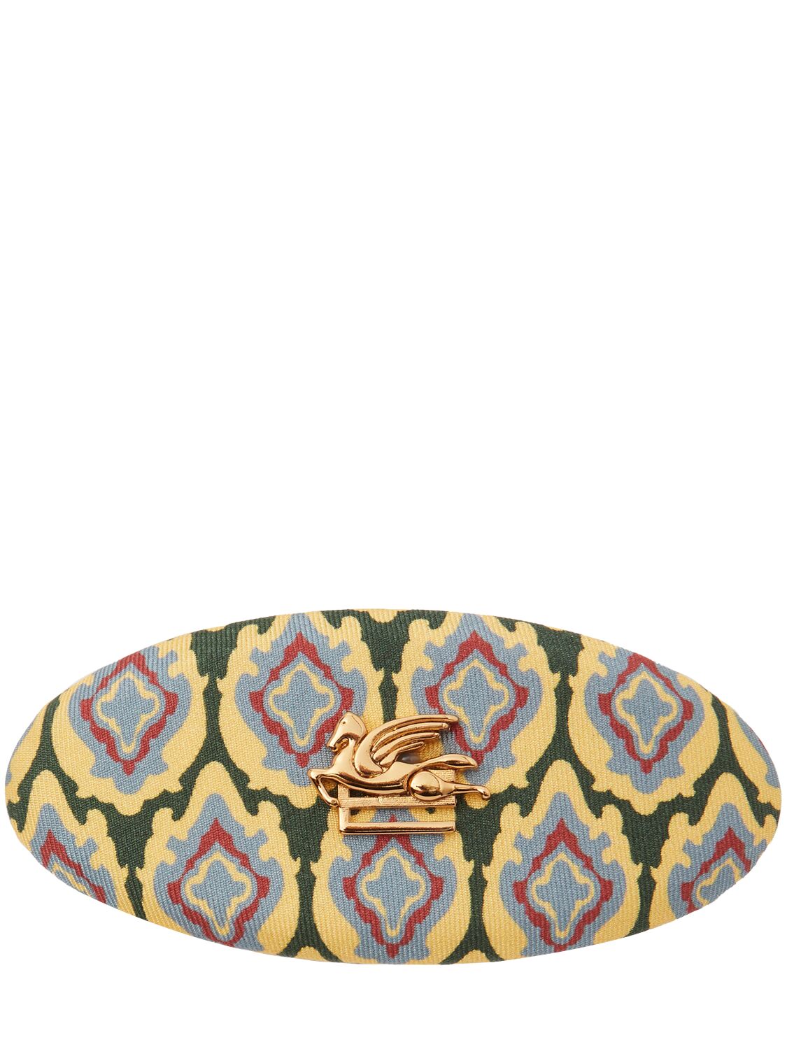 Etro Printed Hair Clip In 绿色