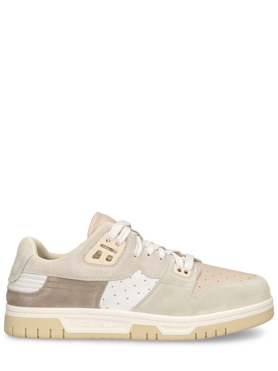 Image of 08sthlm Leather Low Top Sneakers