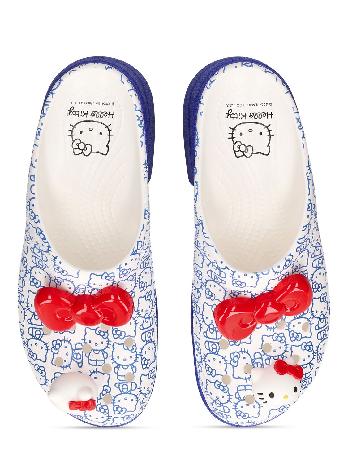 Shop Crocs Hello Kitty Siren Clogs In White