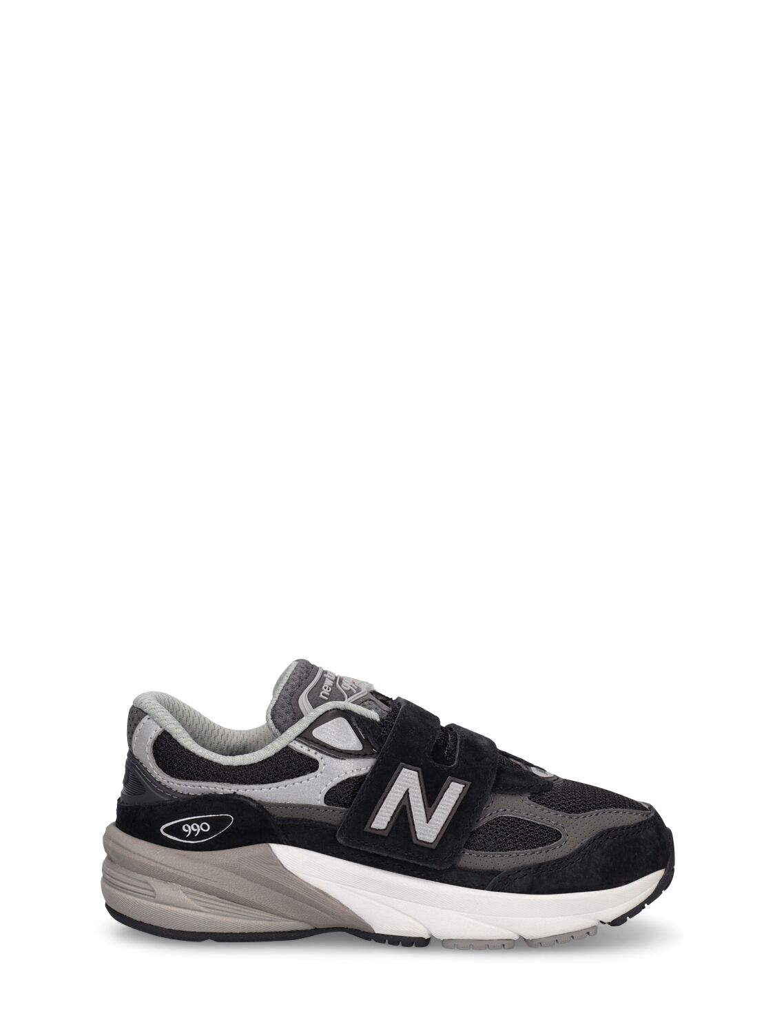 Image of 990 V6 Leather & Mesh Sneakers