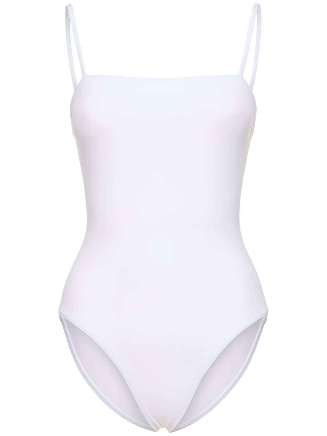 Shop Eres Aquarelle One Piece Swimsuit In 白色
