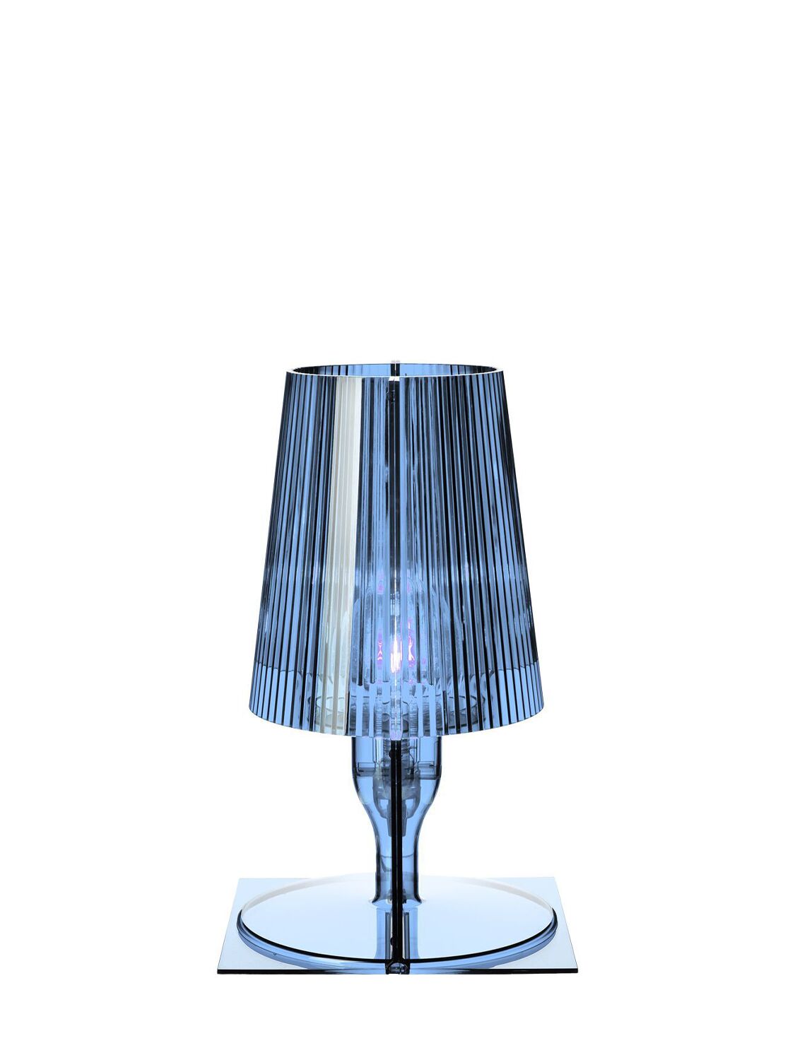 Shop Kartell Take Table Lamp In Blue
