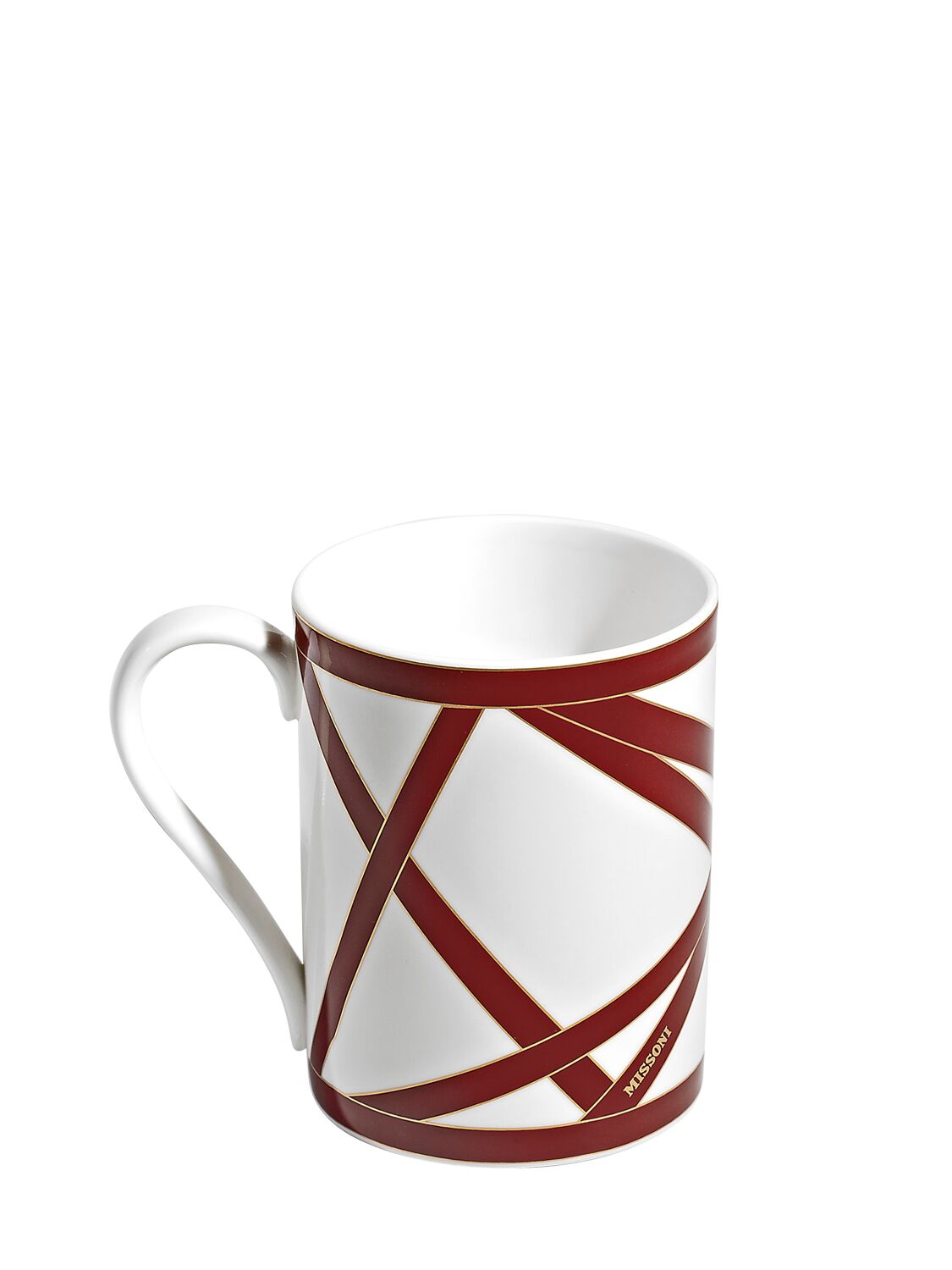 Missoni Home Collection Nastri Bordeaux Mug In Red