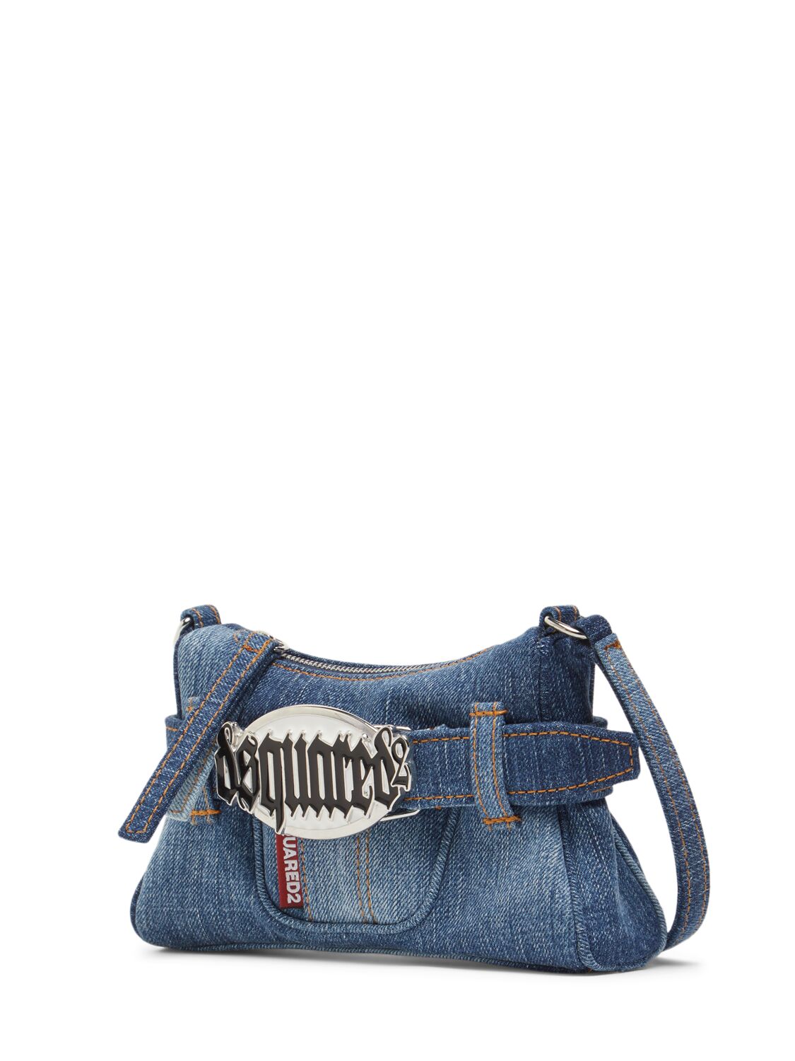 Shop Dsquared2 Gothic  Denim Clutch