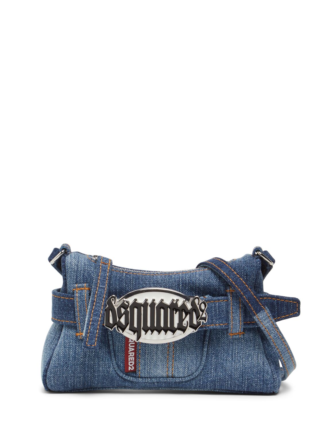 Dsquared2 Gothic Denim Clutch Bag