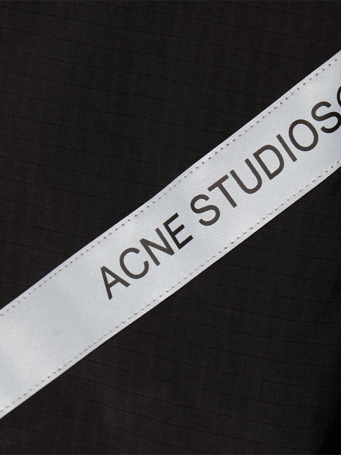 Shop Acne Studios Olandox Ripstop Nylon Jacket In Black
