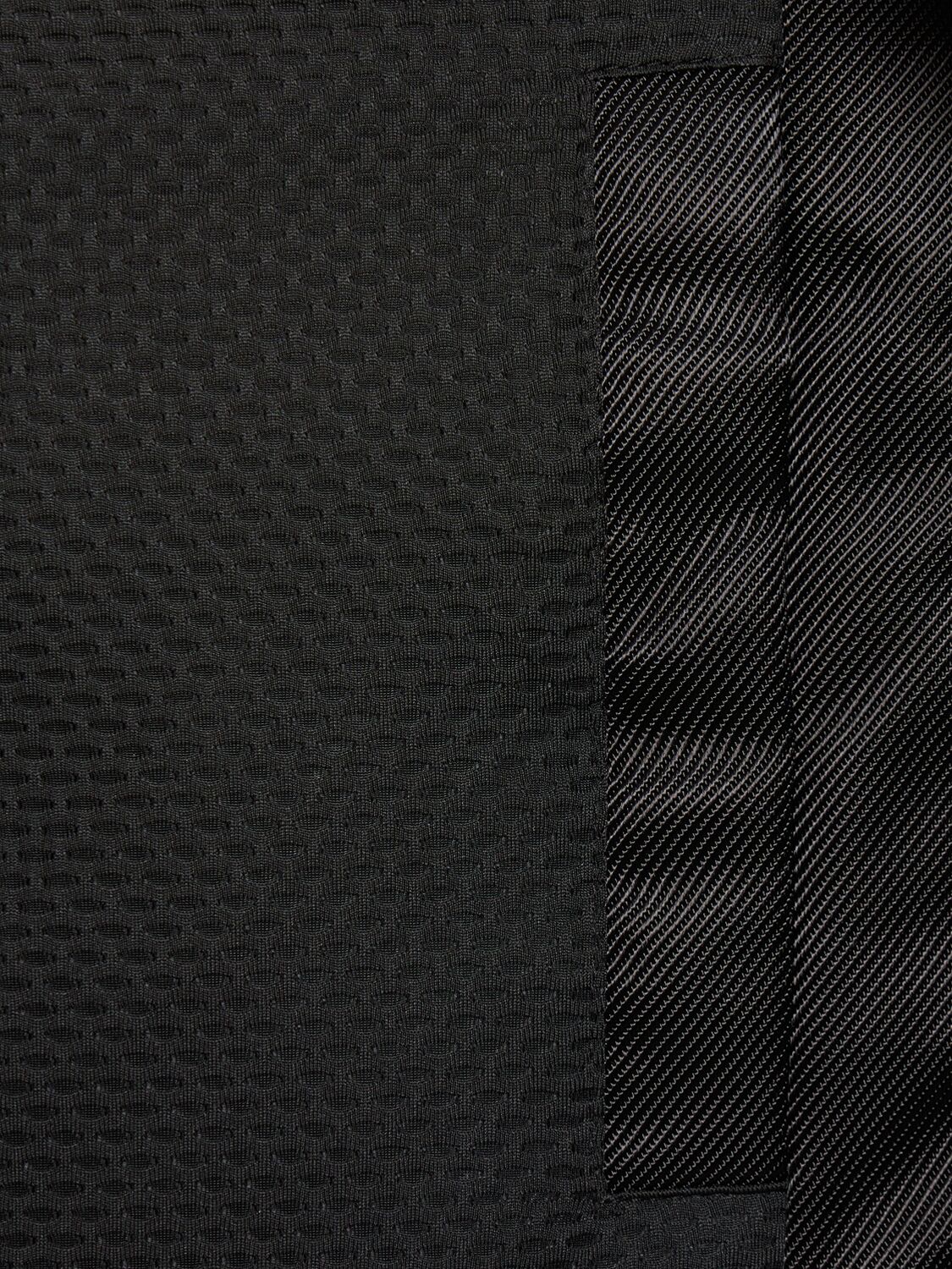 Shop Acne Studios Odordo Tech Casual Jacket In Black