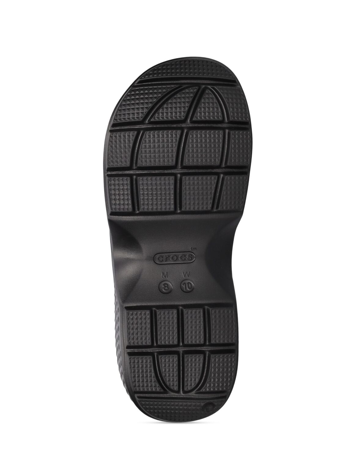 Shop Crocs Stomp Slides In Black