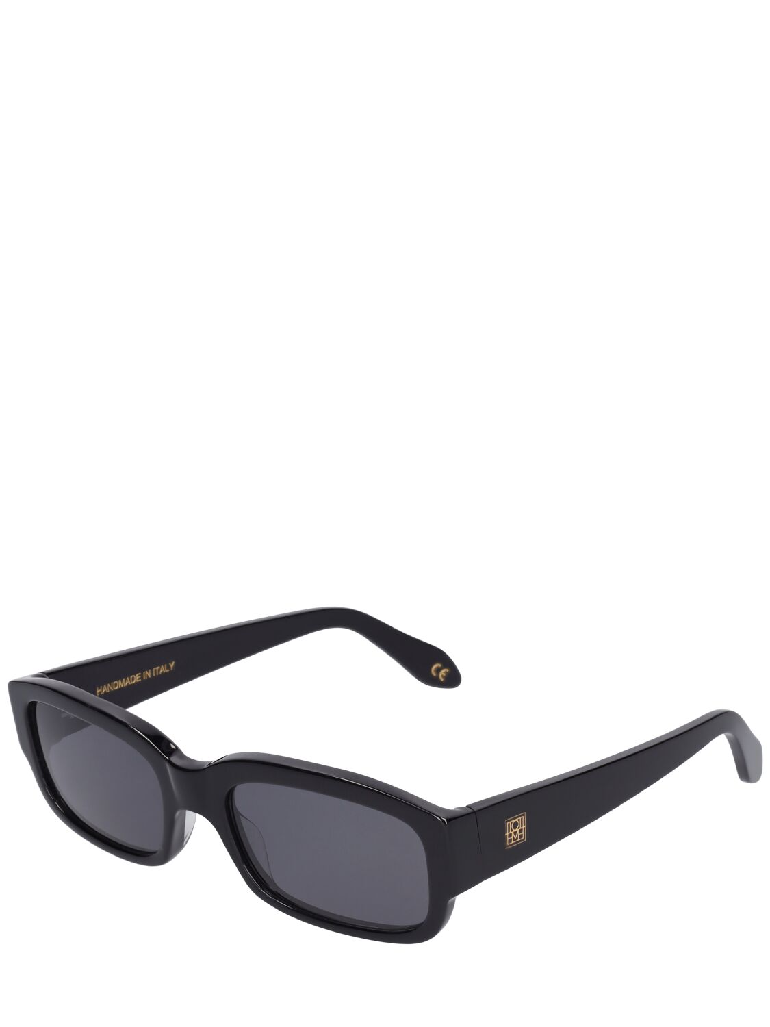 Shop Totême The Regulars Acetate Sunglasses In Schwarz,grau