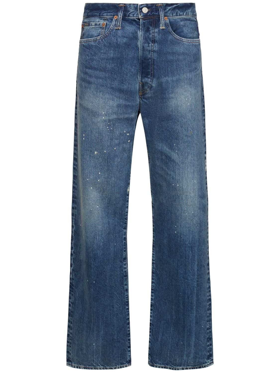 Polo Ralph Lauren Full Length Straight Jeans In Blue