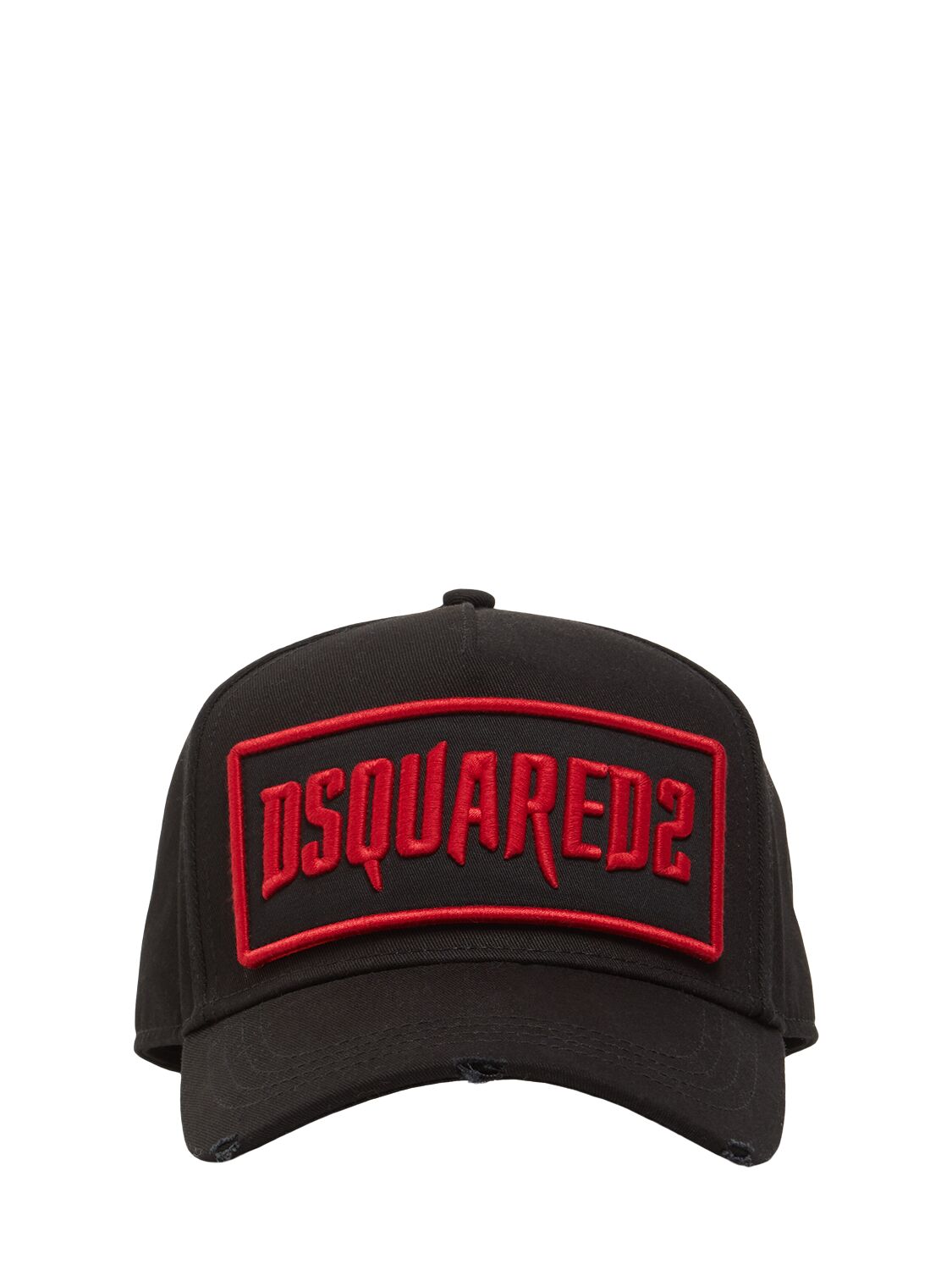 Dsquared2 Horror Logo Baseball Cap In Black
