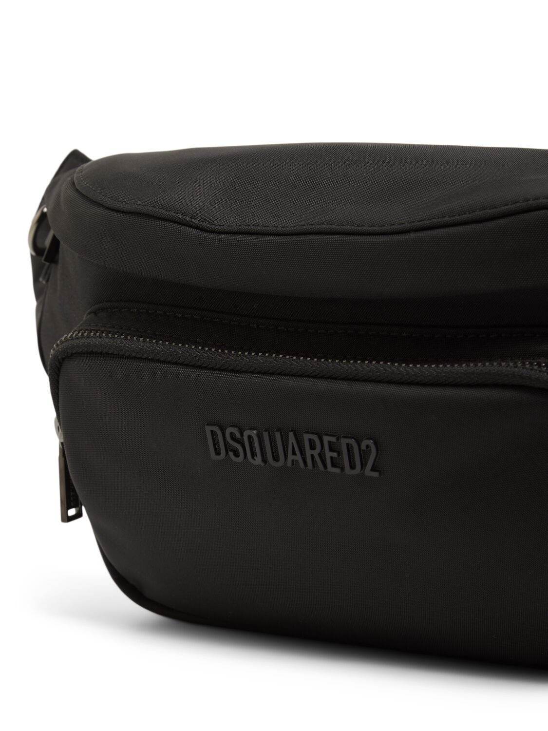 Shop Dsquared2 Urban Logo Tech Belt Bag In Black