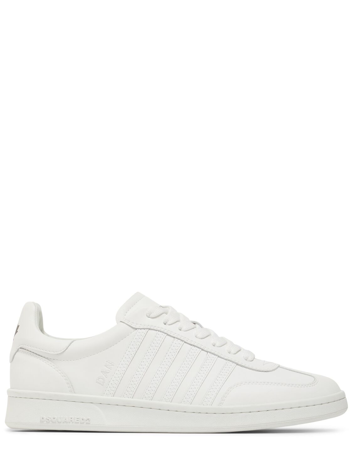 Dsquared2 Boxer Low-top Sneakers In White