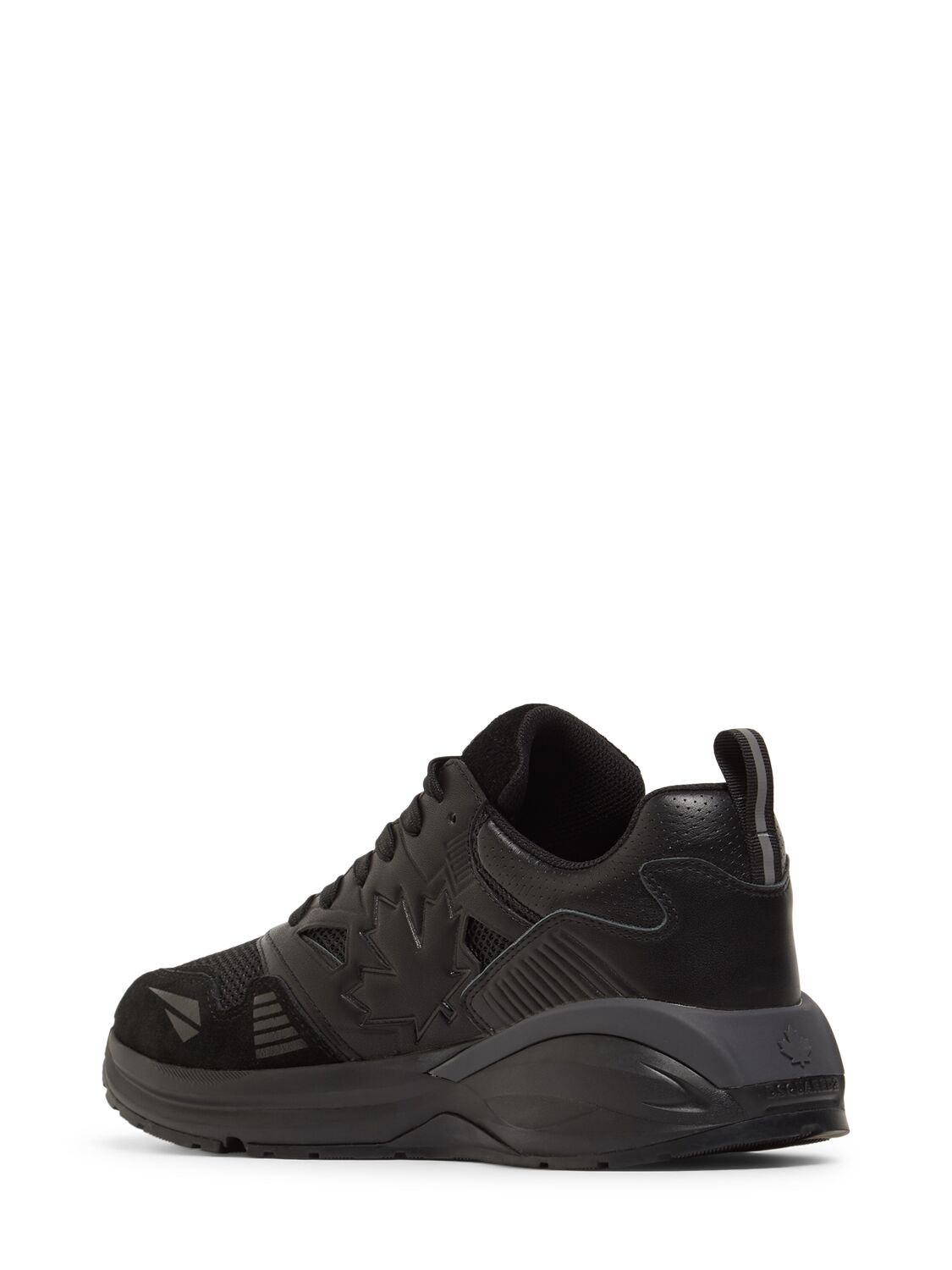 Shop Dsquared2 Dash Low Top Sneakers In Ner Nero