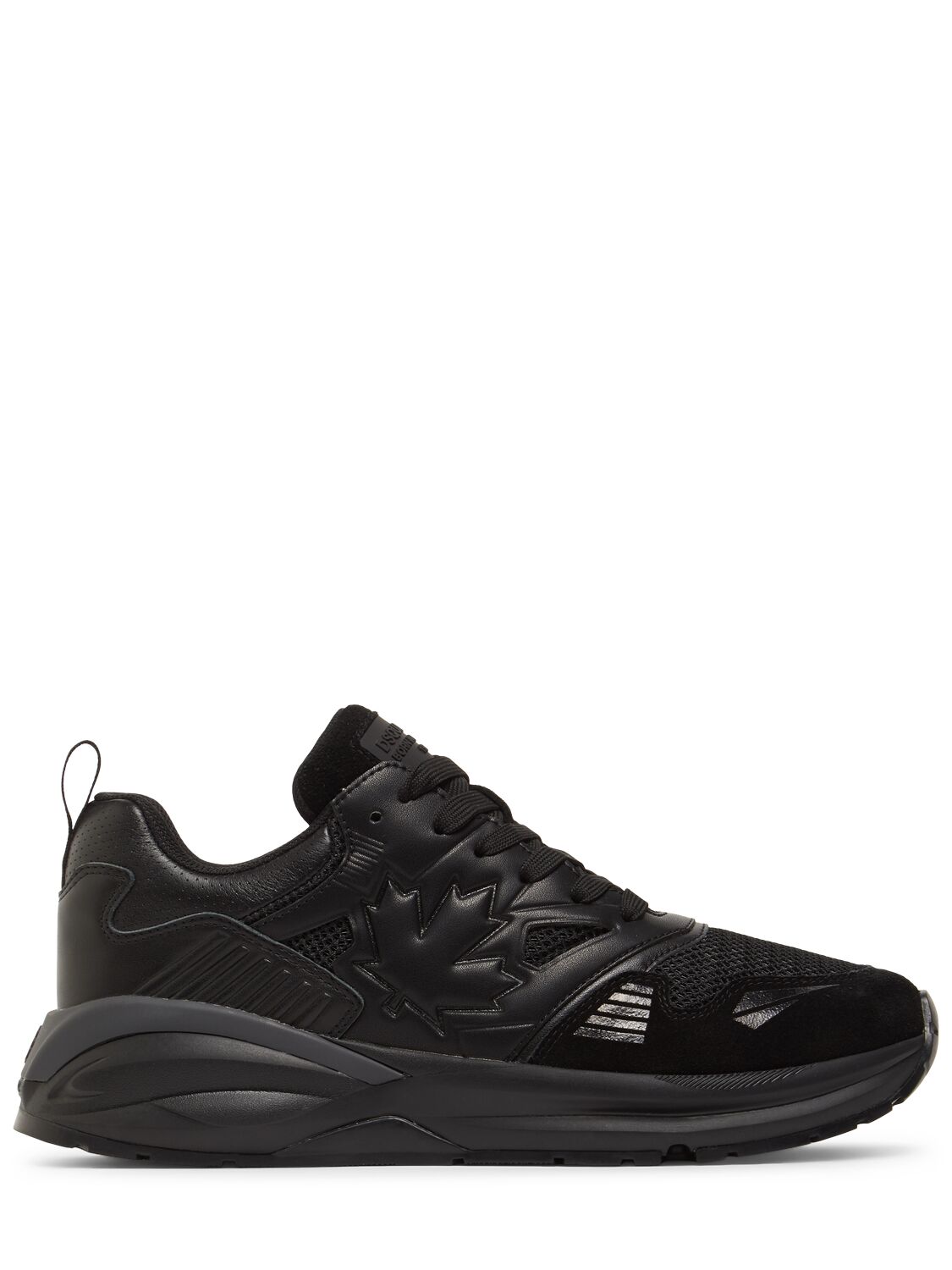 Shop Dsquared2 Dash Low Top Sneakers In Ner Nero