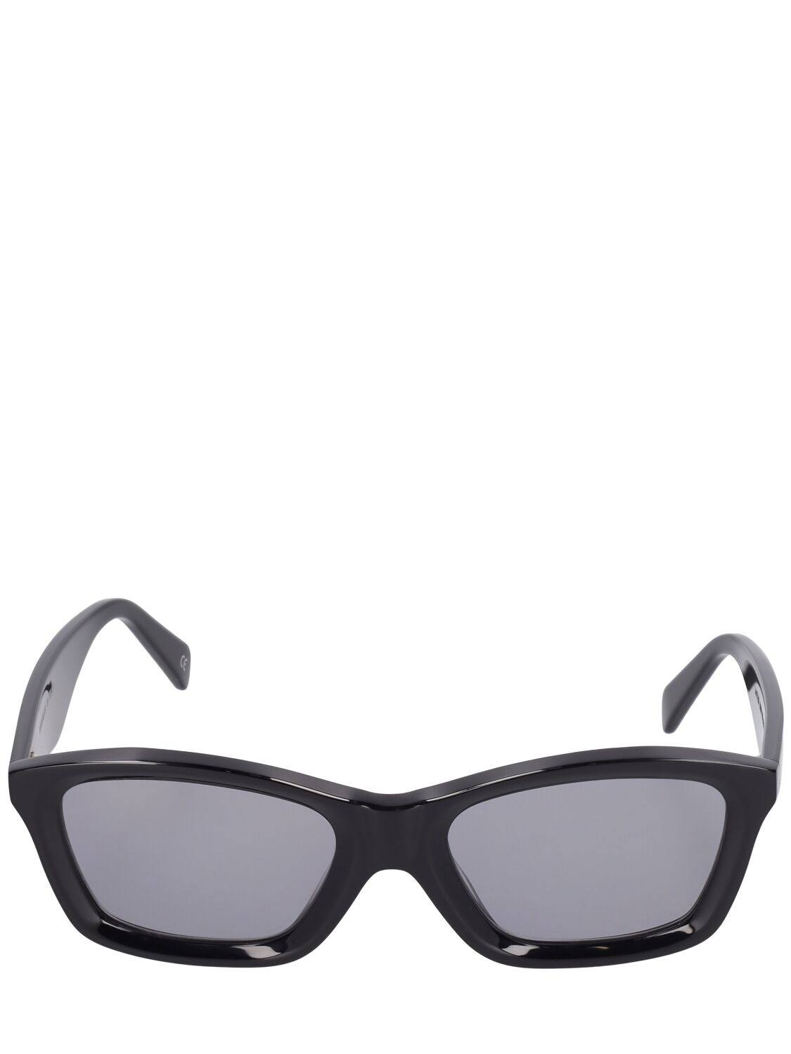 Totême The Classic Squared Acetate Sunglasses In Black