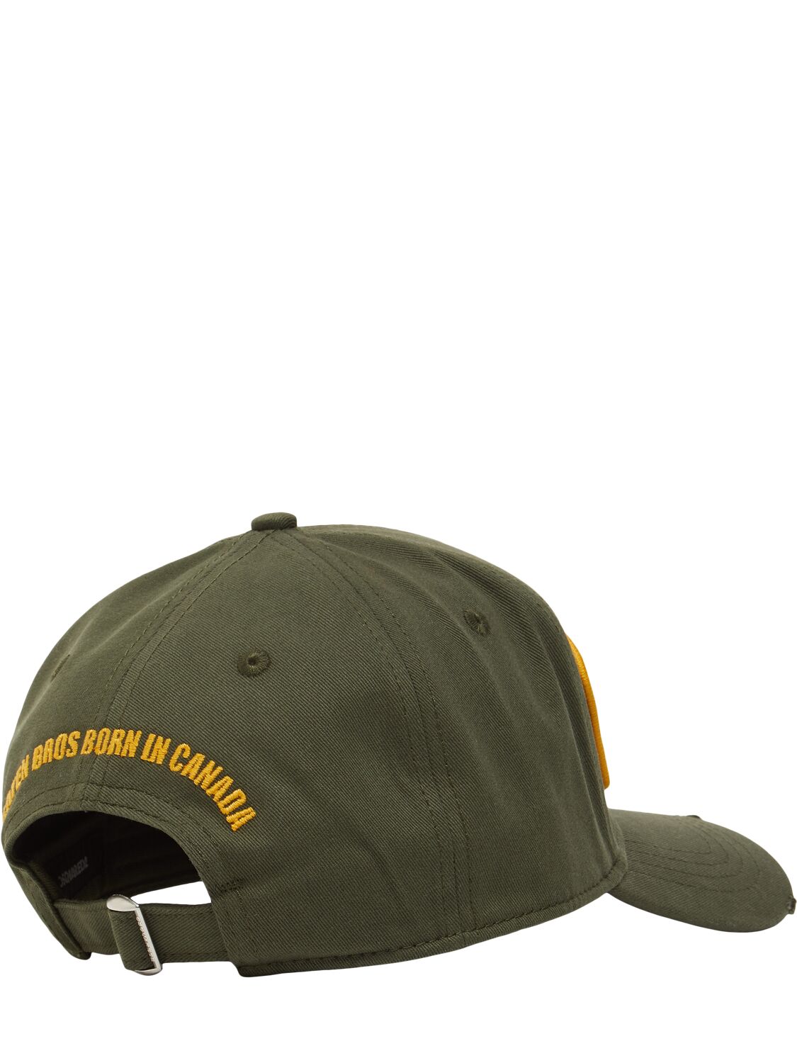 Shop Dsquared2 1995 Cotton Baseball Cap In Green