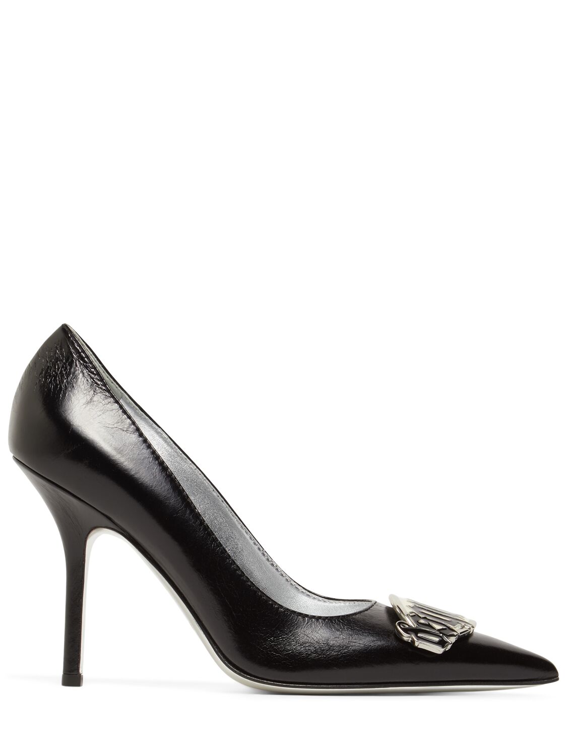 100mm Gothic Leather Pumps