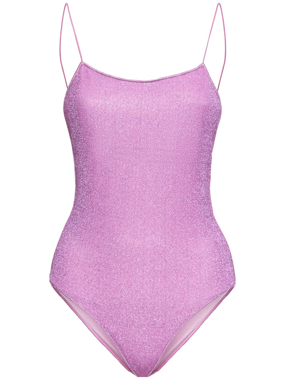 Oséree Swimwear Lumière One Piece Swimsuit In 紫色
