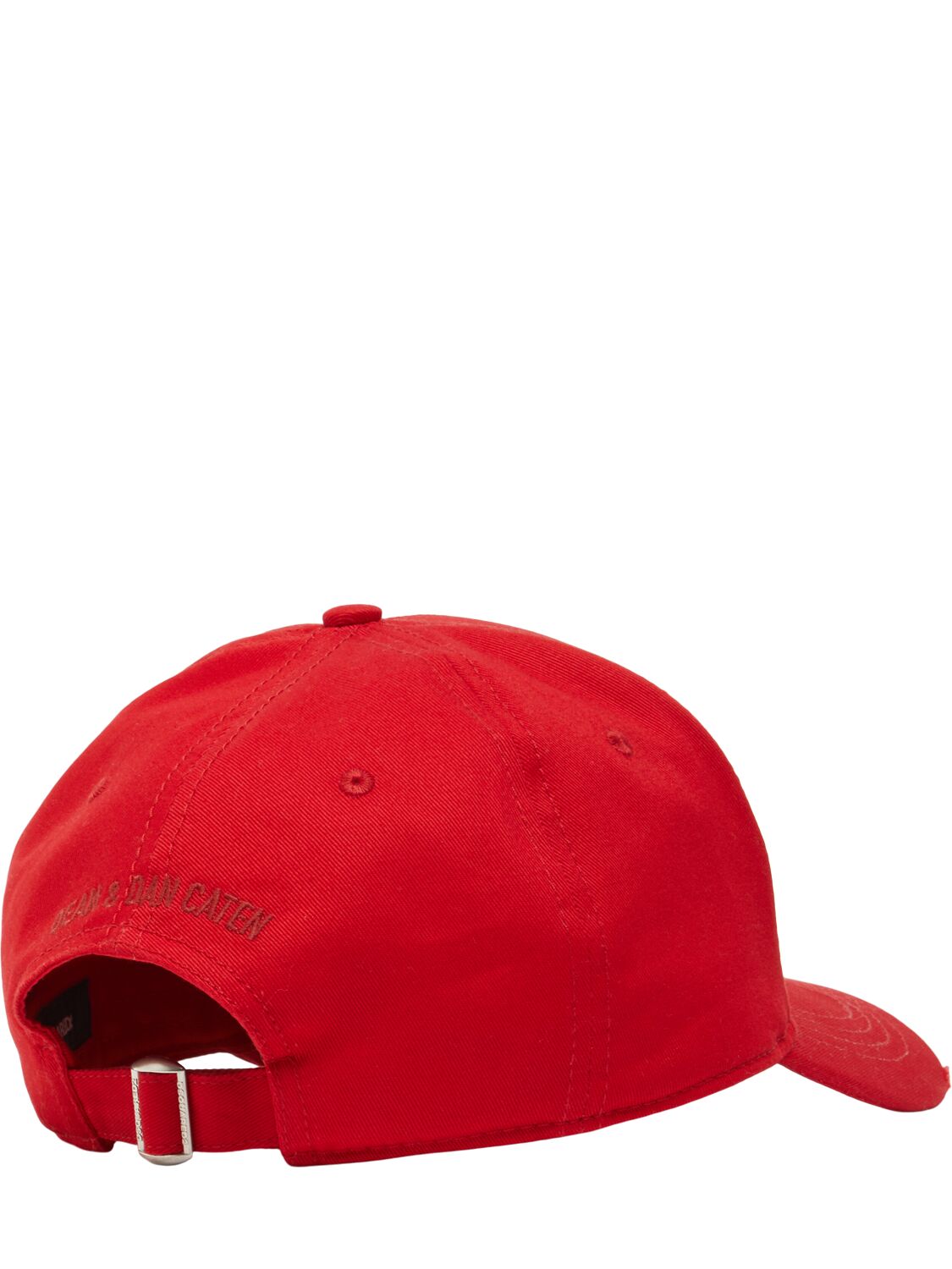 Shop Dsquared2 Technicolor Cotton Baseball Cap In Rosso