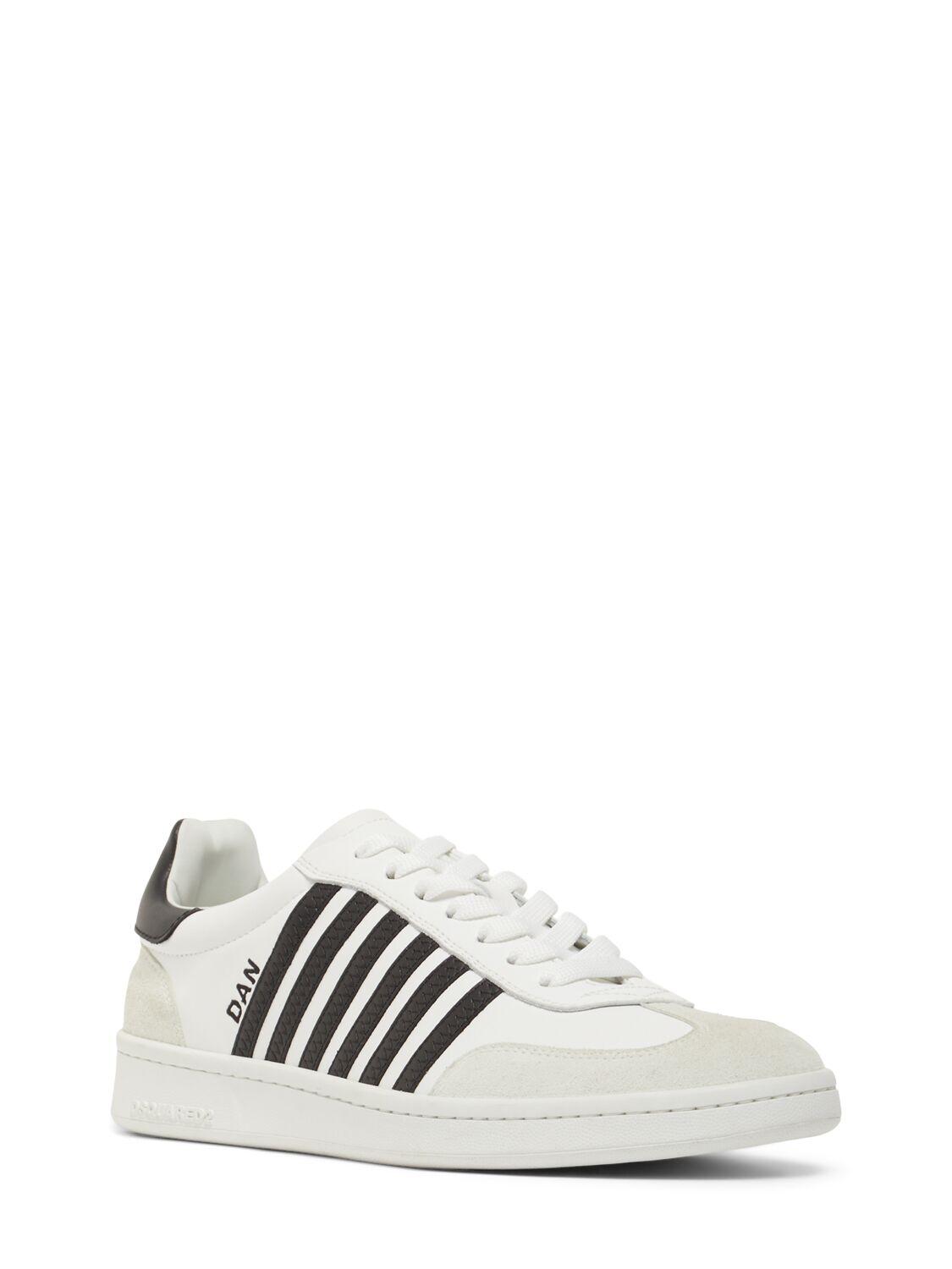 Shop Dsquared2 Boxer Low Top Sneakers In White