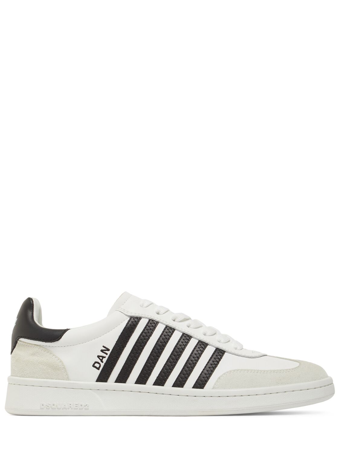 Shop Dsquared2 Boxer Low Top Sneakers In White