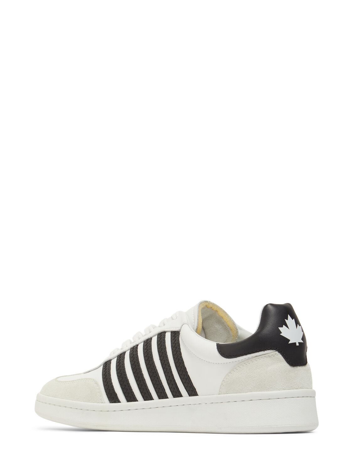 Shop Dsquared2 Boxer Low Top Sneakers In White