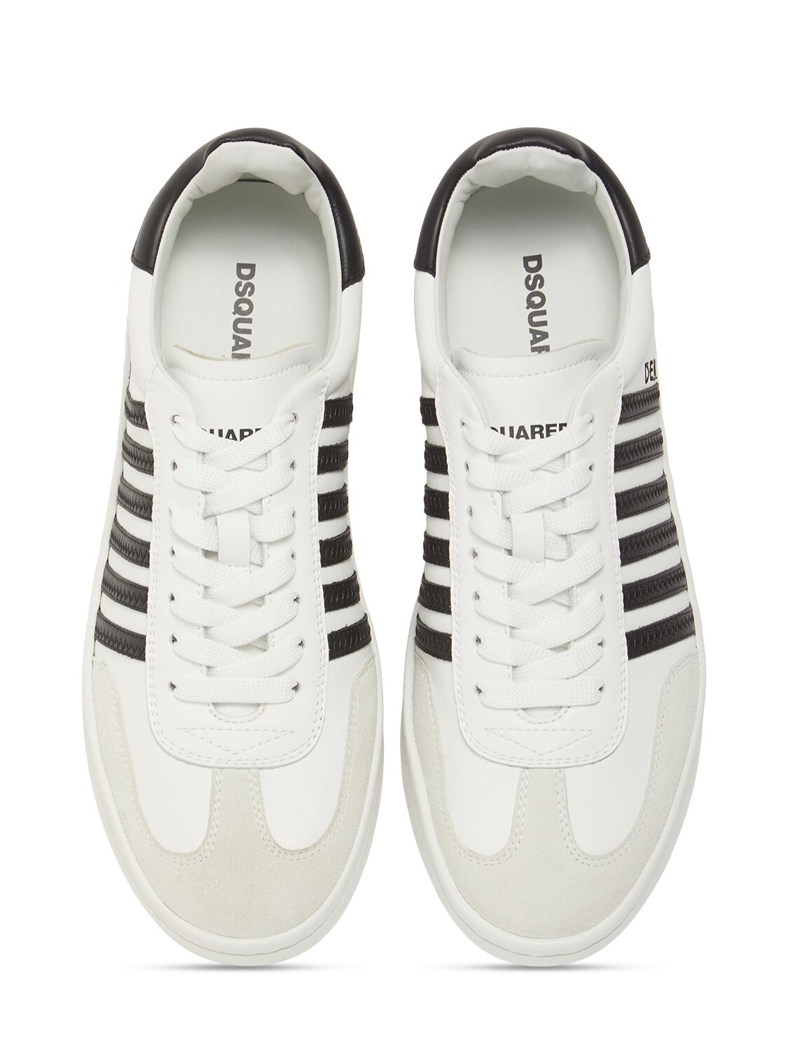 Shop Dsquared2 Boxer Low Top Sneakers In White