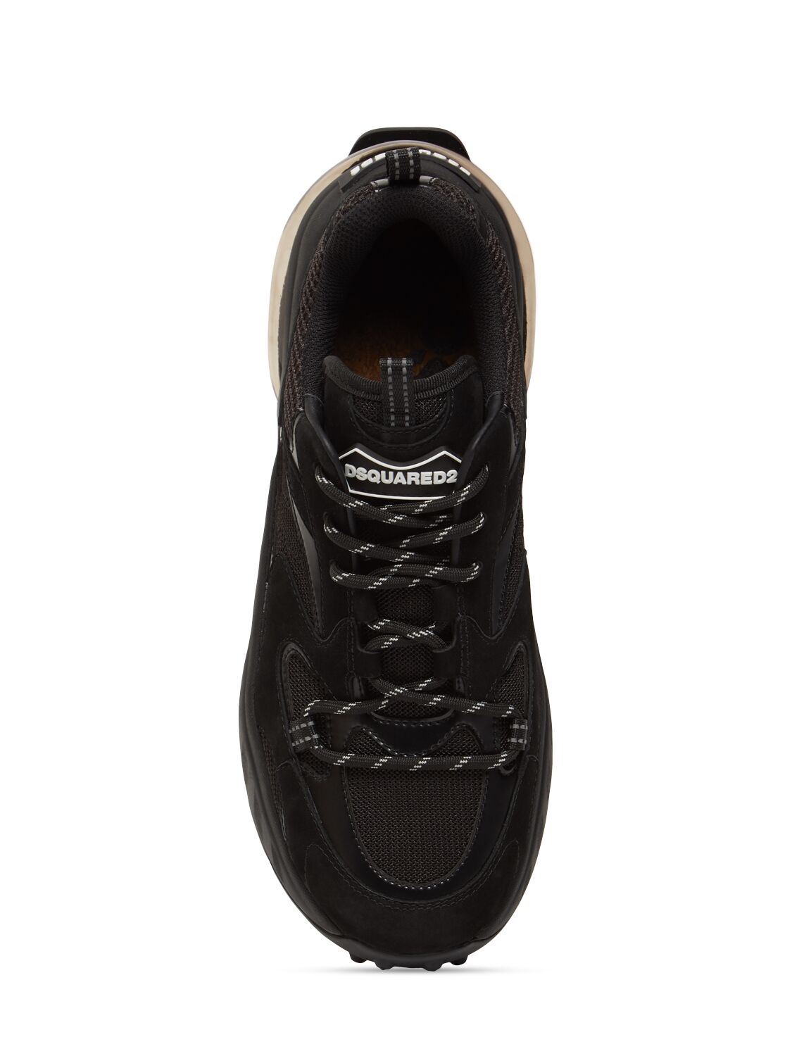 Dsquared2 Bubble Low-top Sneakers In Nero Nero