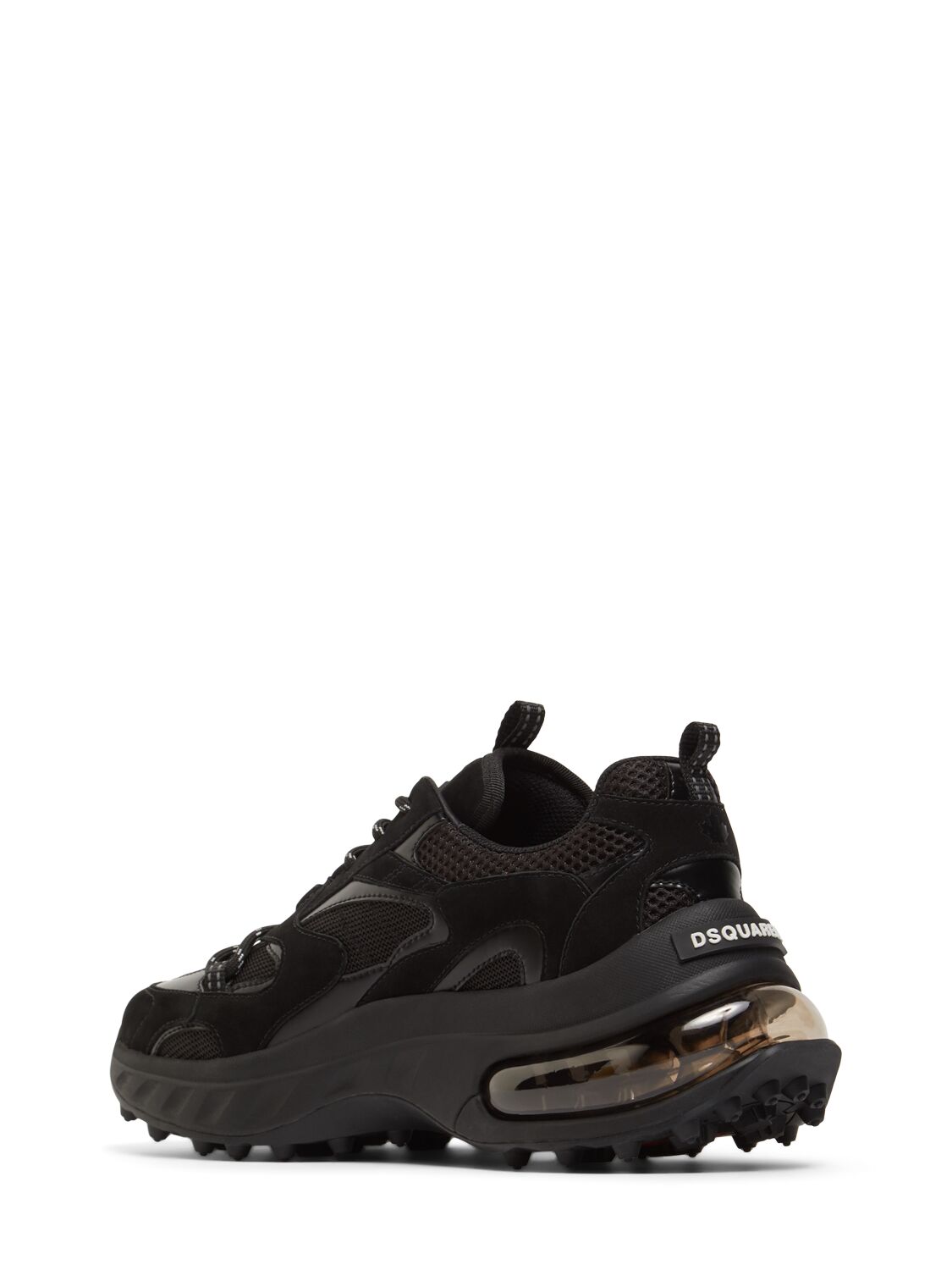 Dsquared2 Bubble Low-top Sneakers In Nero Nero