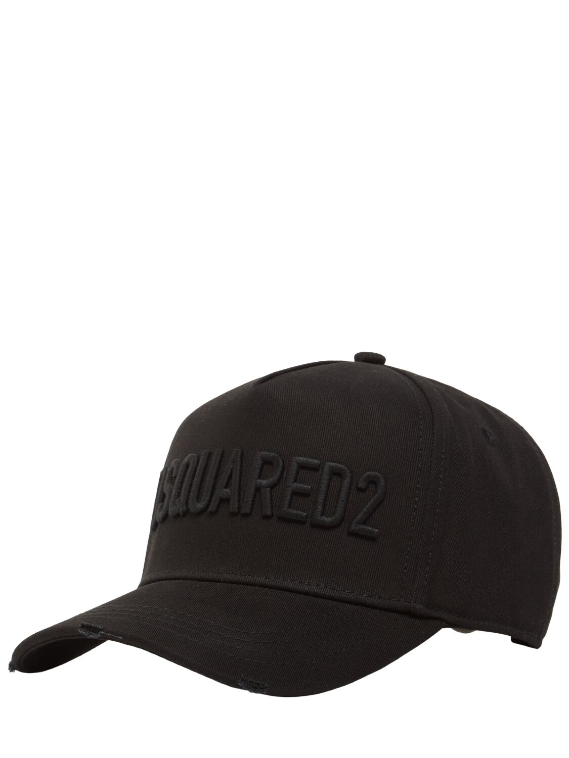 Shop Dsquared2 Technicolor Cotton Baseball Cap In Black