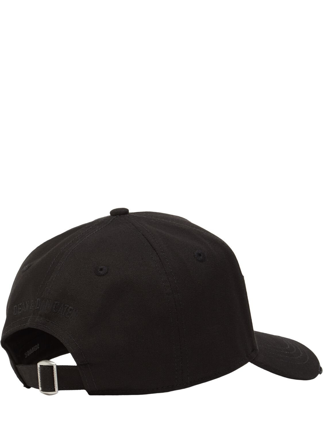 Shop Dsquared2 Technicolor Cotton Baseball Cap In Black